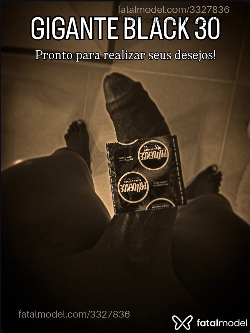 Acompanhante homem morena (o) de olhos castanhos em Rio de Janeiro - Gigante Black