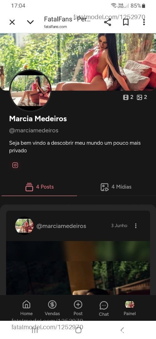 Acompanhante mulher trans morena (o) de olhos castanhos em São José - Márcia Medeiros