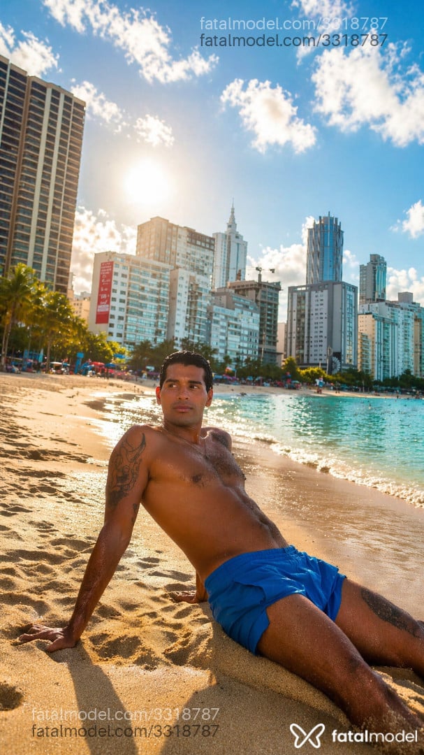 Acompanhante homem morena (o) de olhos castanhos em Balneário Camboriú - Panther
