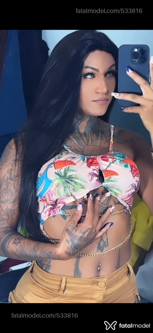 Acompanhante travesti morena (o) de olhos castanhos em Caxias - Camila