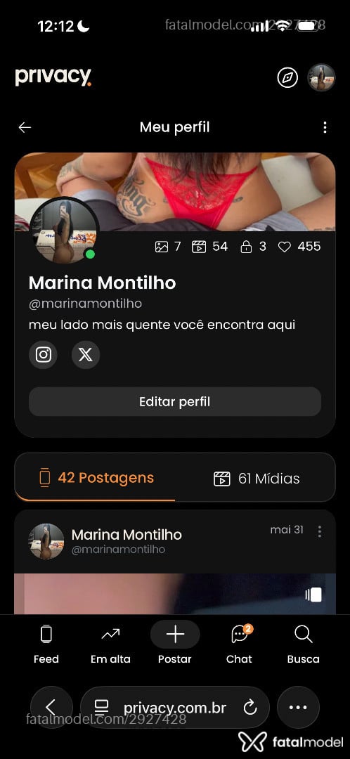 Acompanhante mulher trans morena (o) de olhos castanhos em Rio de Janeiro - Marina Montilho