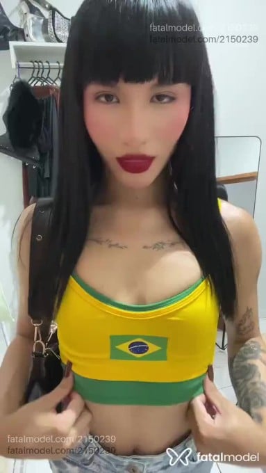 Acompanhante mulher trans ruiva (o) de olhos pretos em Ananindeua - Yumi Sofia