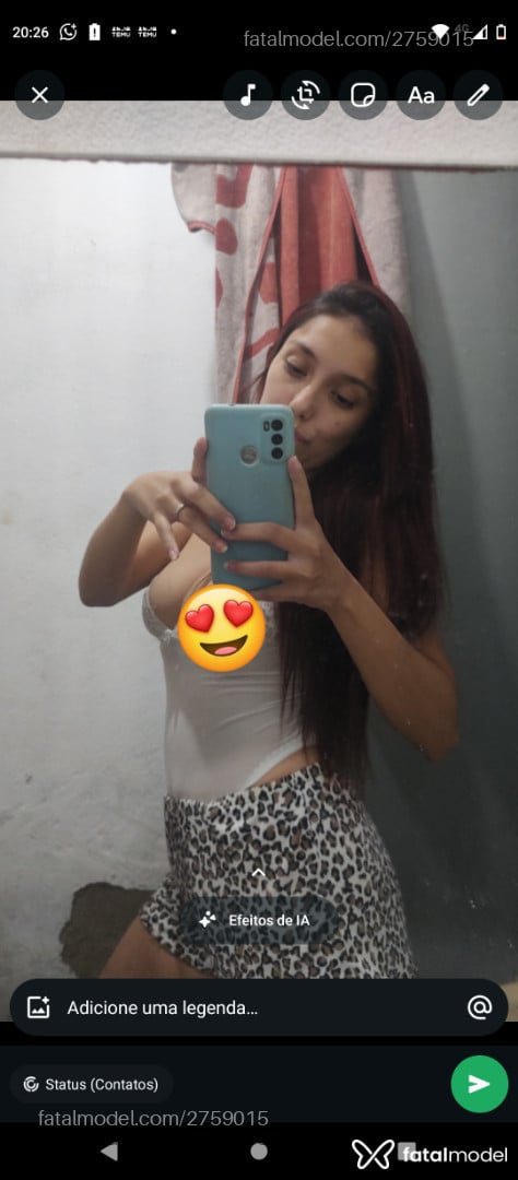 Acompanhante mulher morena (o) de olhos pretos em Virtual - Grazi