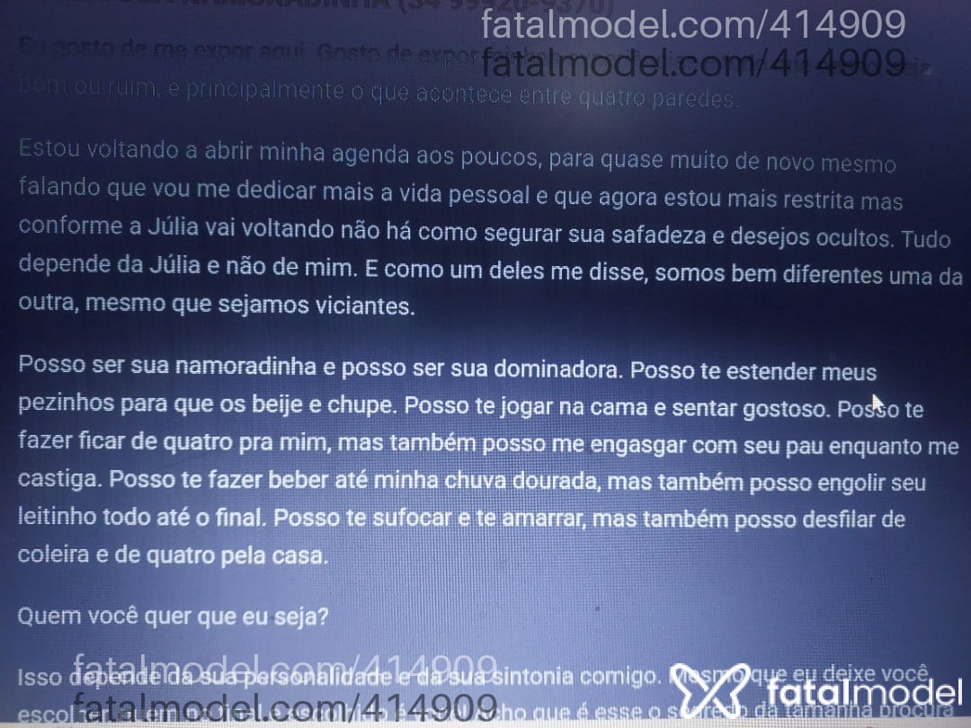 Acompanhante mulher com cabelo castanho de olhos castanhos em Uberlândia - Júlia