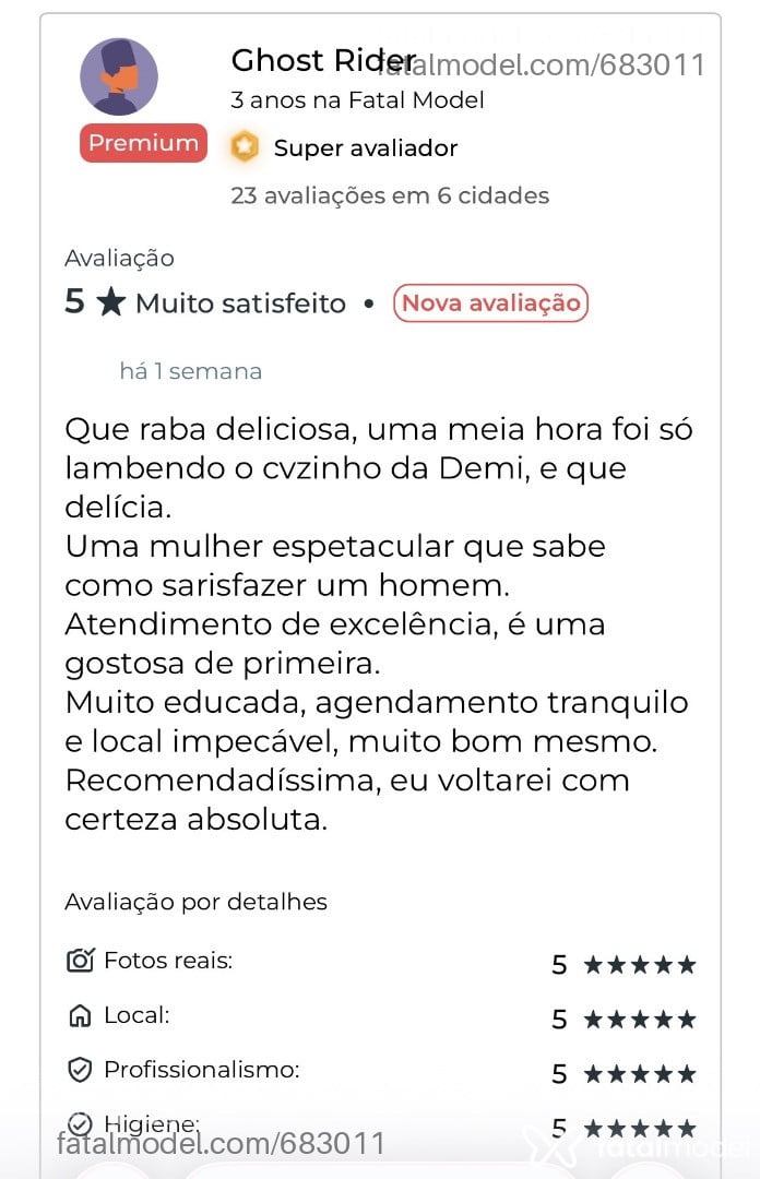 Acompanhante mulher morena (o) de olhos mel em Passo Fundo - Demi Bueno