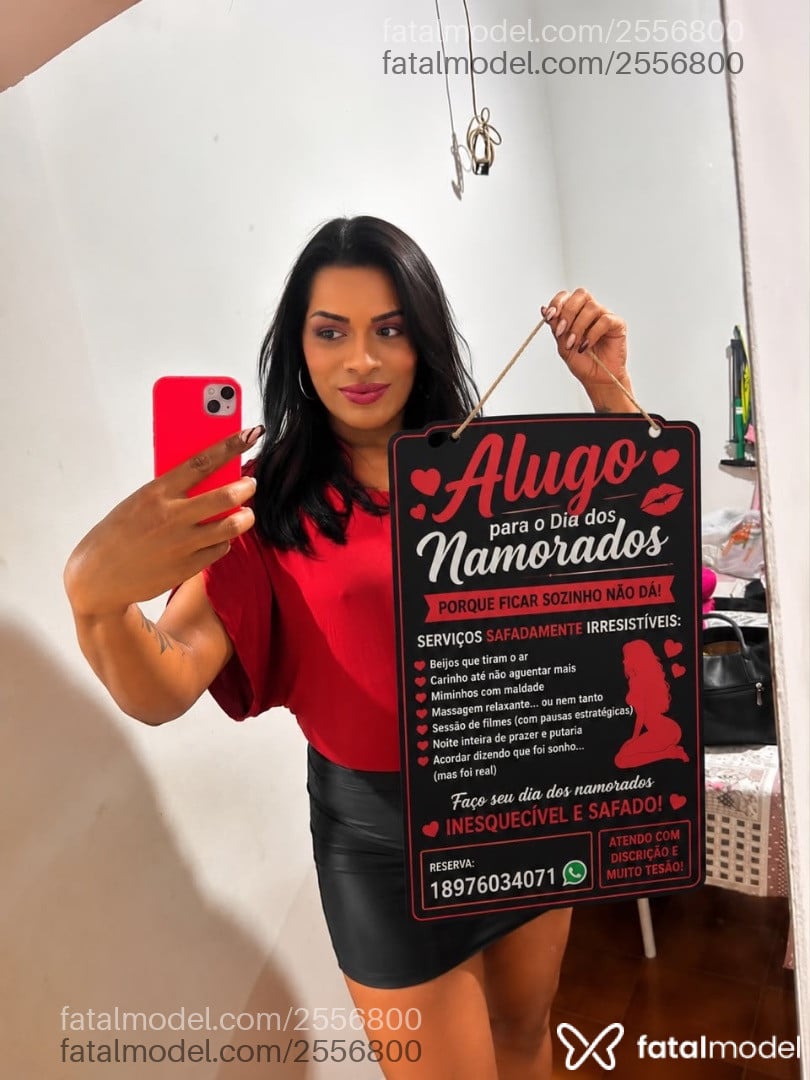 Acompanhante mulher trans morena (o) de olhos castanhos em Penápolis - Alexya Tenório