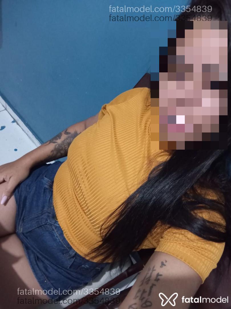Acompanhante mulher com cabelo castanho de olhos pretos em Goiânia - Leidy