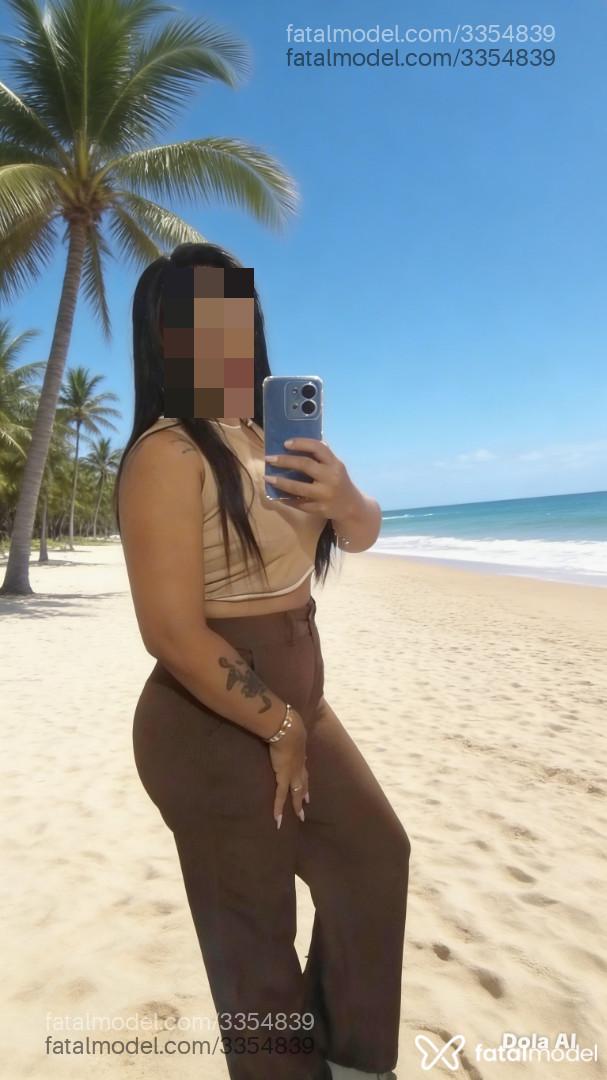 Acompanhante mulher com cabelo castanho de olhos pretos em Goiânia - Leidy