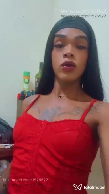 Acompanhante mulher trans morena (o) de olhos pretos - Lua