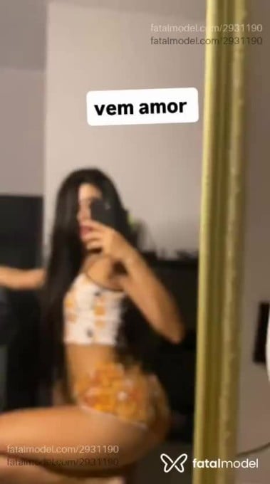 Acompanhante mulher morena (o) de olhos castanhos em Virtual - Leticia Angel