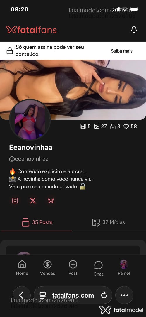 Acompanhante mulher morena (o) de olhos pretos em Uberlândia - Talita Silva