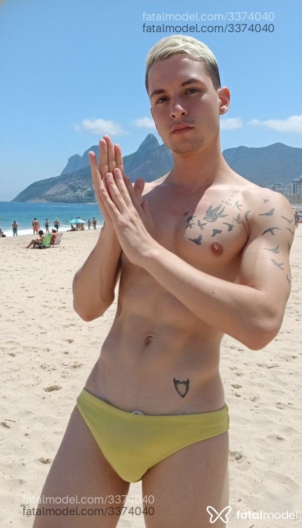 Acompanhante homem loira (o) de olhos castanhos - Loirogelado