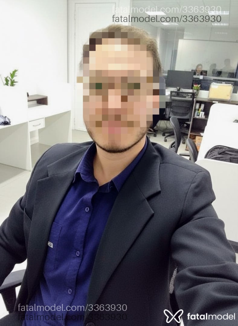 Acompanhante homem com cabelo castanho de olhos verdes em Passo Fundo - PassivoAlpha