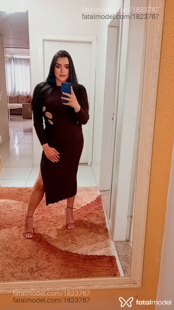 Acompanhante mulher trans morena (o) de olhos castanhos em Francisco Beltrão - Alicia