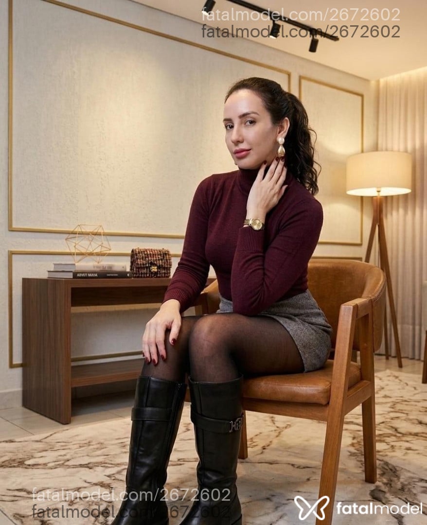 Acompanhante mulher com cabelo castanho de olhos mel em Virtual - Heloísa