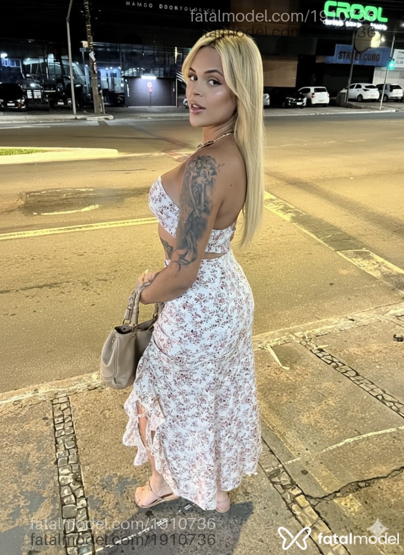Acompanhante mulher trans loira (o) de olhos mel em Goiânia - Eduarda Pimentta