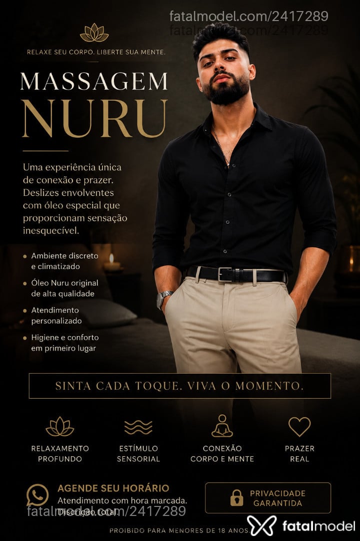 Acompanhante homem morena (o) de olhos castanhos em Aracaju - Udisson