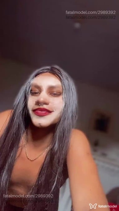 Acompanhante mulher trans com cabelo castanho de olhos castanhos em Rio Verde - Andy