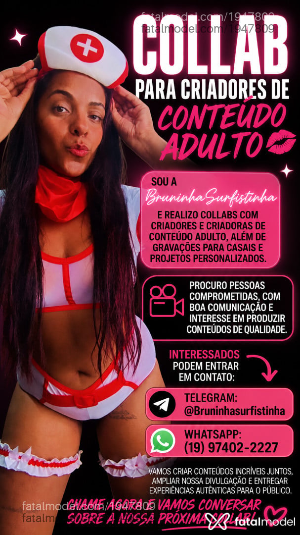 Acompanhante mulher com cabelo castanho de olhos castanhos em Artur Nogueira - Bruninhaasurfis