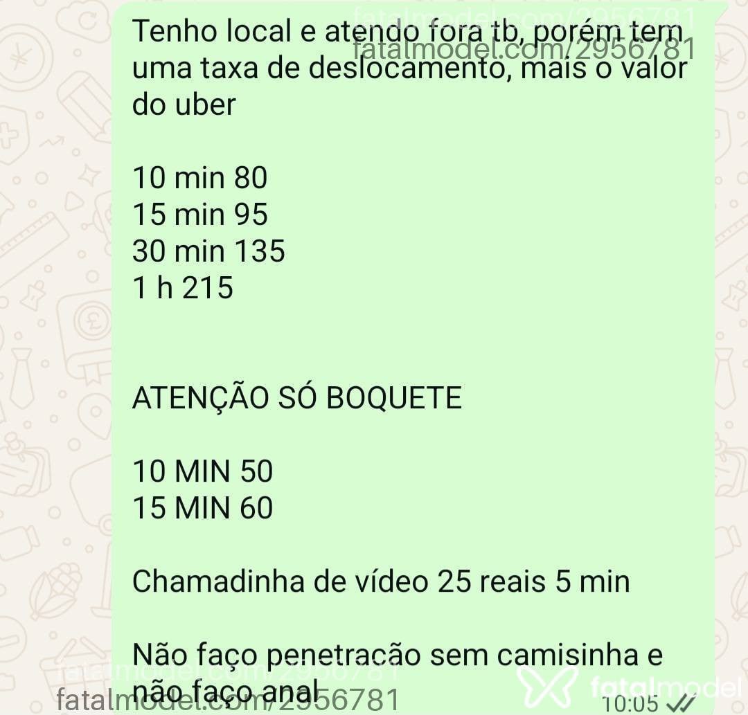 Acompanhante mulher morena (o) de olhos pretos em Contagem - Tiffany Luiza