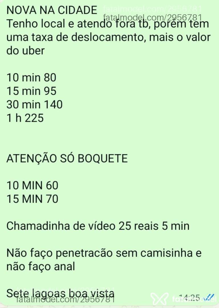 Acompanhante mulher morena (o) de olhos pretos em Sete Lagoas - Amanda