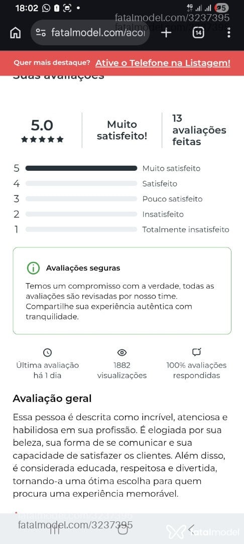 Acompanhante mulher com cabelo castanho de olhos castanhos - Sofia Andrade