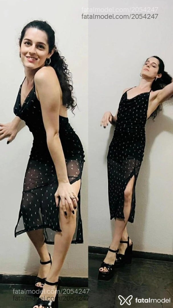 Acompanhante mulher trans morena (o) de olhos verdes em Divinópolis - Dita Faria
