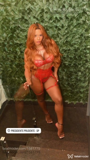 Acompanhante mulher trans ruiva (o) de olhos castanhos em Uberlândia - Luísa Souza