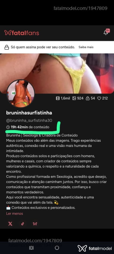 Acompanhante mulher com cabelo castanho de olhos castanhos em Artur Nogueira - Bruninhaasurfis