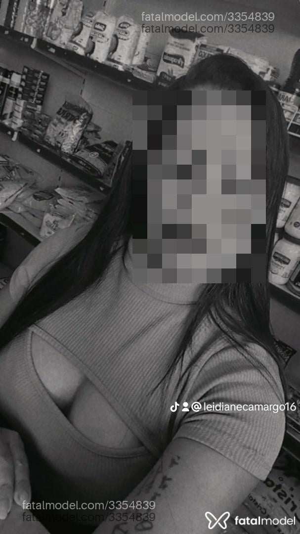 Acompanhante mulher com cabelo castanho de olhos pretos em Goiânia - Leidy