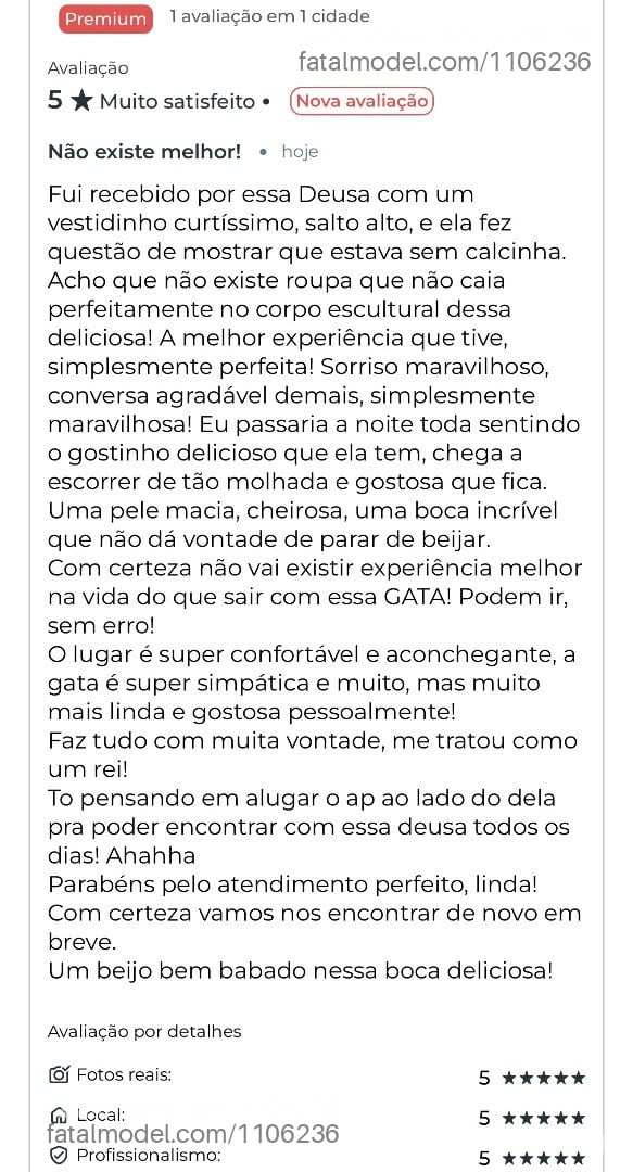 Acompanhante mulher com cabelo castanho de olhos castanhos em Curitiba - PASSISTAa LUXOoo