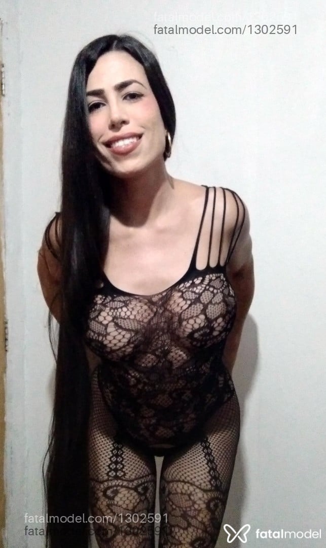 Acompanhante mulher trans com cabelo castanho de olhos castanhos em Itaporanga - Nubya Fêrreira