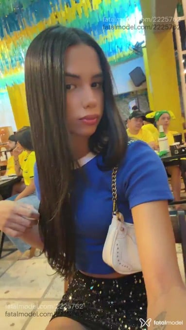 Acompanhante mulher trans morena (o) de olhos castanhos em Juazeiro do Norte - Pamela