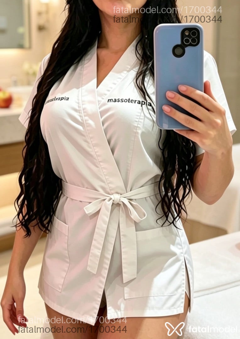 Acompanhante mulher com cabelo colorido de olhos castanhos em Araxá - Melhormassagista