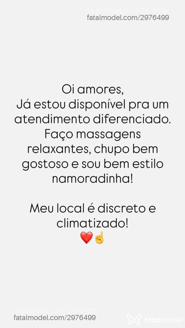 Acompanhante mulher morena (o) de olhos pretos - Maria Flor