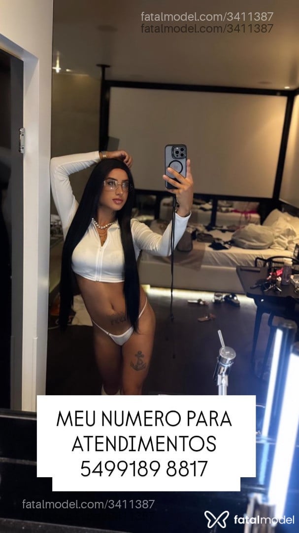 Acompanhante mulher trans morena (o) de olhos castanhos em Caxias do Sul - Patricia