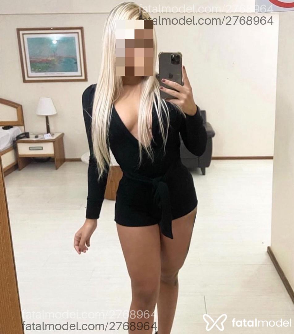 Acompanhante mulher loira (o) de olhos pretos em Goiânia - Luana Menezes