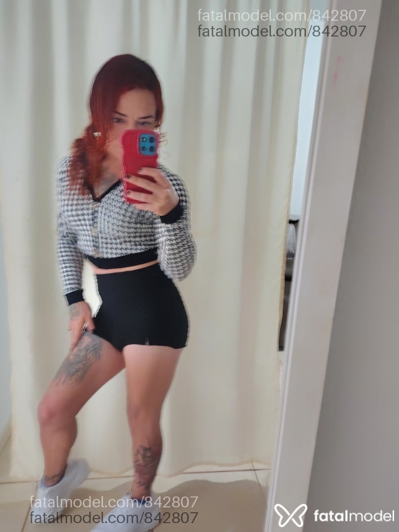 Acompanhante travesti ruiva (o) de olhos castanhos em São José do Rio Preto - Danii