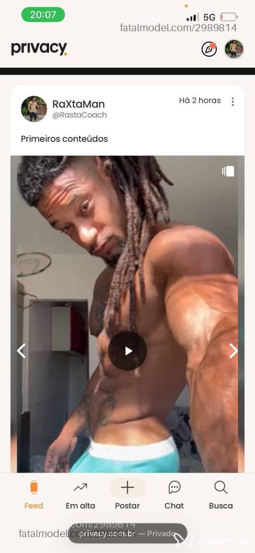 Acompanhante homem com cabelo castanho de olhos pretos em Rio de Janeiro - Rasta