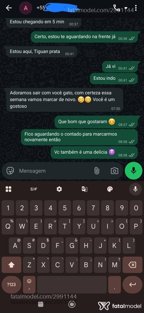 Acompanhante homem morena (o) de olhos castanhos em Itajaí - Marcelo