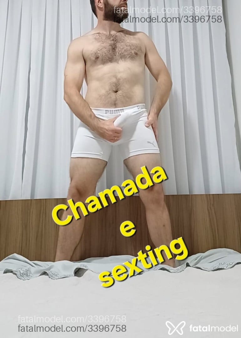 Acompanhante homem com cabelo castanho de olhos castanhos em Virtual - Gustavo Machado