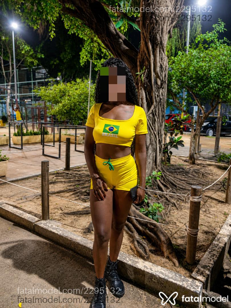 Acompanhante mulher morena (o) de olhos castanhos em Rio de Janeiro - Pérola Negra