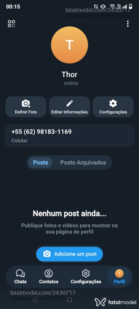 Acompanhante homem morena (o) de olhos mel em Goiânia - Imperadorribeiro