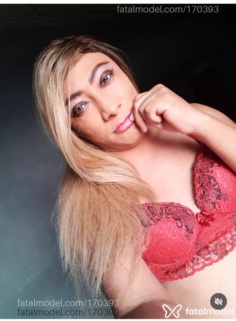 Acompanhante travesti loira (o) de olhos verdes em São José do Rio Preto - Leê camaleão