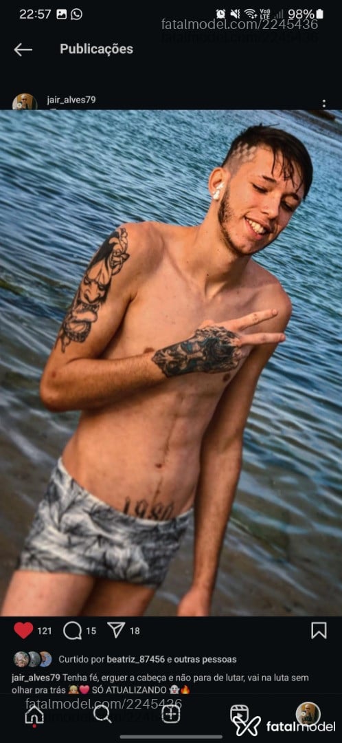 Acompanhante homem com cabelo castanho de olhos castanhos em Ipojuca Acompanhante homem com cabelo castanho de olhos castanhos em Ipojuca - Omaguinho
