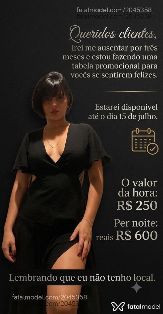 Acompanhante mulher morena (o) de olhos castanhos em Itajaí - Adri