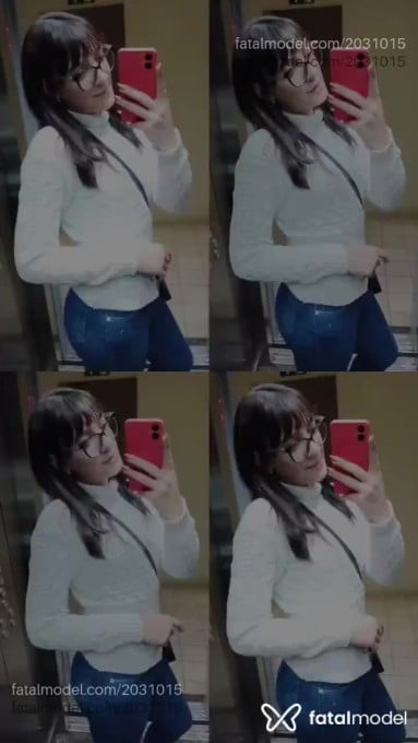 Acompanhante mulher trans com cabelo castanho de olhos verdes em Curitiba Acompanhante mulher trans com cabelo castanho de olhos verdes em Curitiba - Bruninha