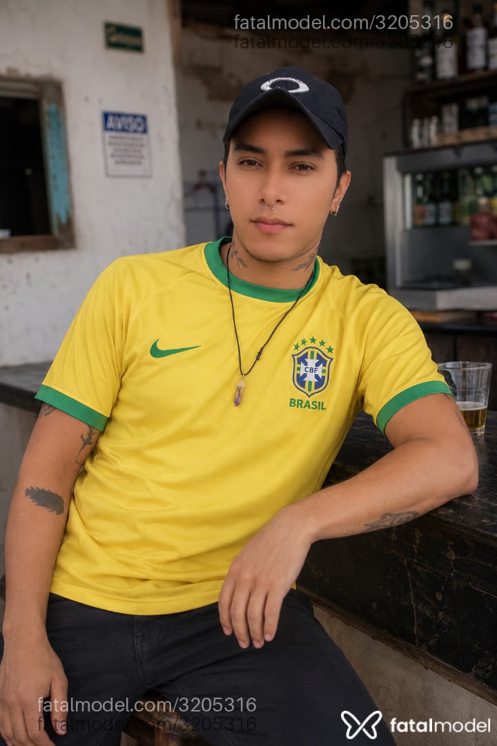 Acompanhante homem morena (o) de olhos pretos em Rondonópolis - Bruno Guilherme