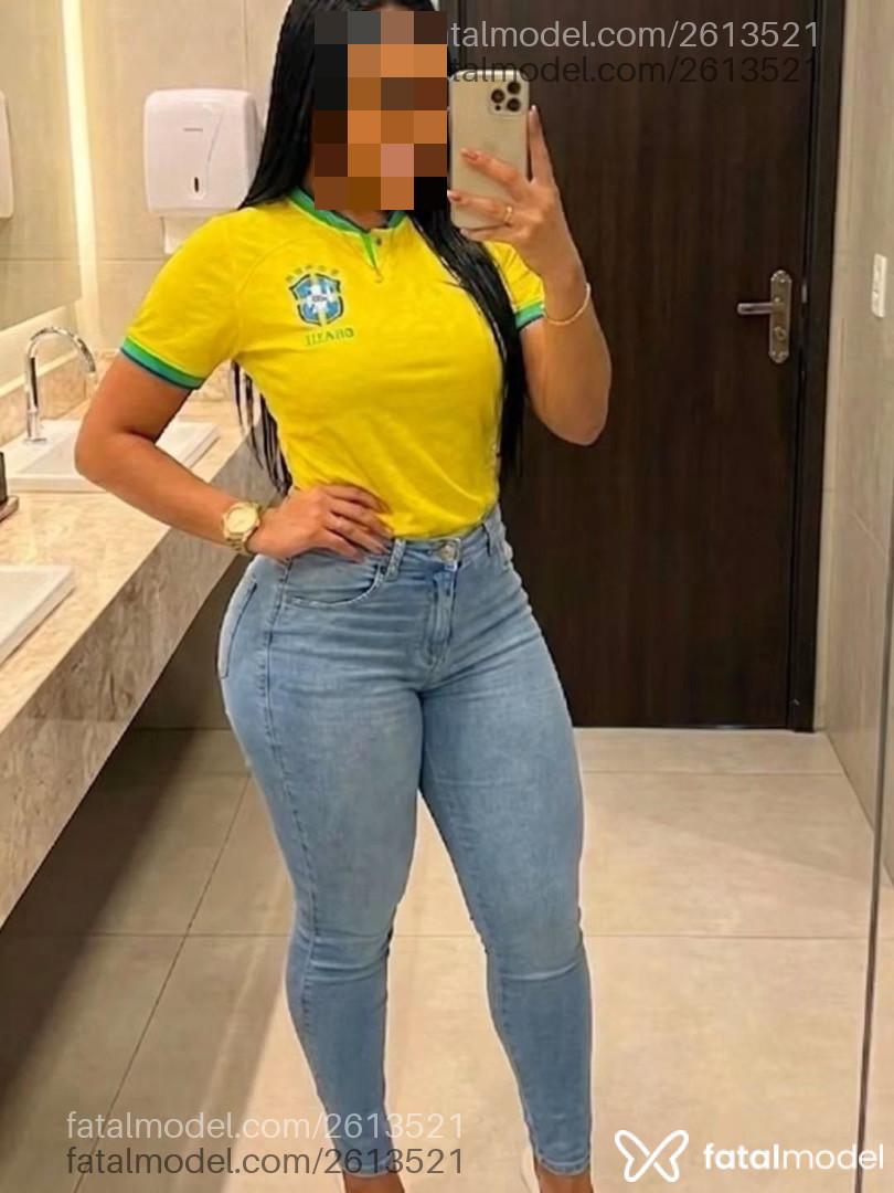 Acompanhante mulher morena (o) de olhos castanhos - Anita