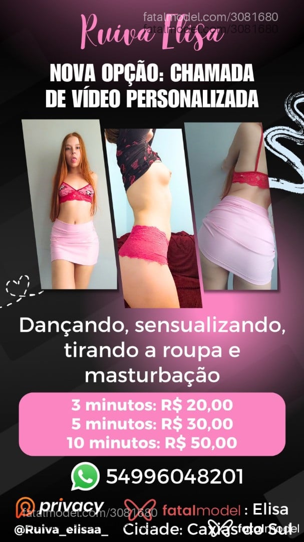 Acompanhante mulher ruiva (o) de olhos verdes em Virtual - Elisa